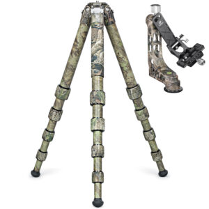 Leofoto LS-365C+PG-1(Full Camouflage) Professional carbon fiber tripod