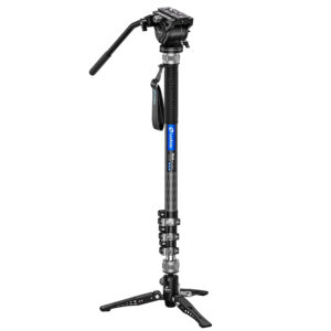 Leofoto MF-324CL+BV-10+VD-04  Professional carbon fiber Monopod