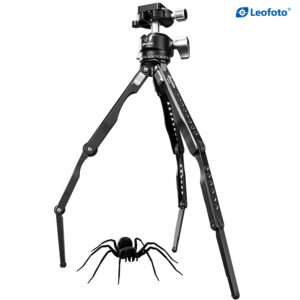 Leofoto MT-04+LH-30 Folding Aluminum Mini Tripod with Bag