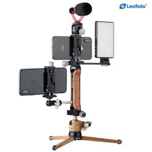 Leofoto VC-1 Mobile Video Kit with CH-2 Rosewood Handle