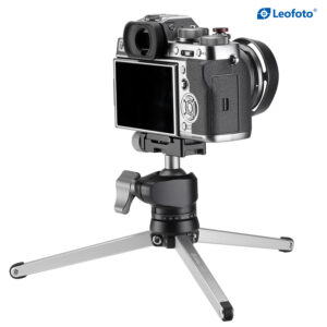 Leofoto MT-01 + LH-25 Table Top Tripod and Ball Head Kit | Pocket Pod Super Stable Ideal for Compact Cameras